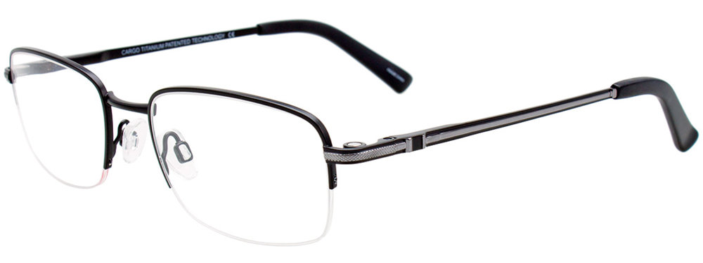 CARGO C5501 Eyeglasses 090 Matt Black 52mm