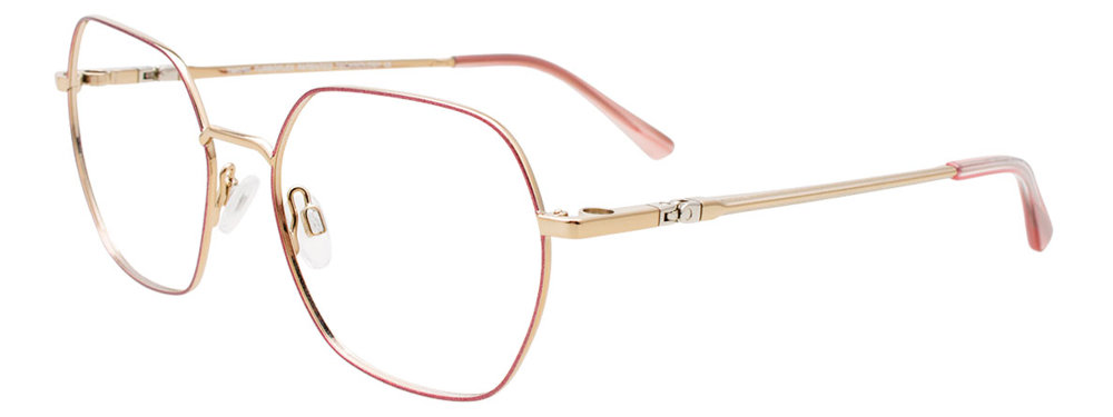 TAKUMI TK1243 Eyeglasses 030 Pink Sparkle & Soft Gold 53mm