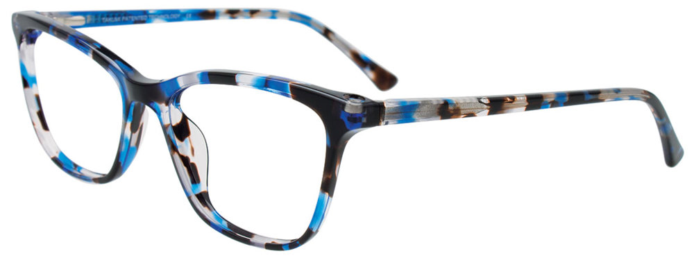 TAKUMI TK1274 Eyeglasses 050 Transparent Blue Tortoise 52mm