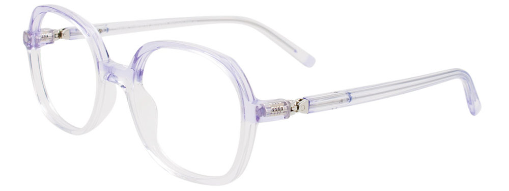TAKUMI TK1255 Eyeglasses 080 Crystal Purple & Crystal 47mm