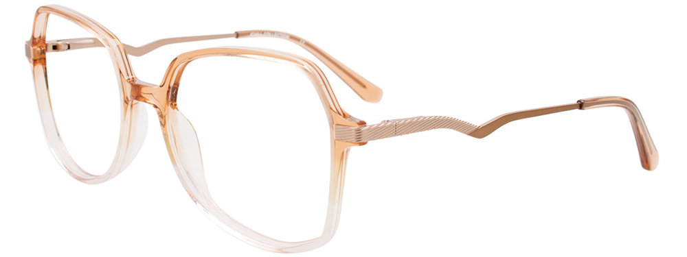 I CHILL C7053 Eyeglasses 010 Grad Tr Peach Beige 51mm