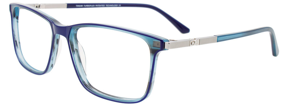 TAKUMI TK1229 Eyeglasses 050 Blue & Tort 54mm