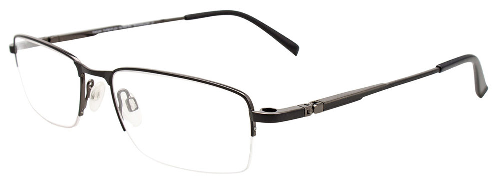 TAKUMI TK1168 Eyeglasses 090 Matt Black & Onyx 55mm
