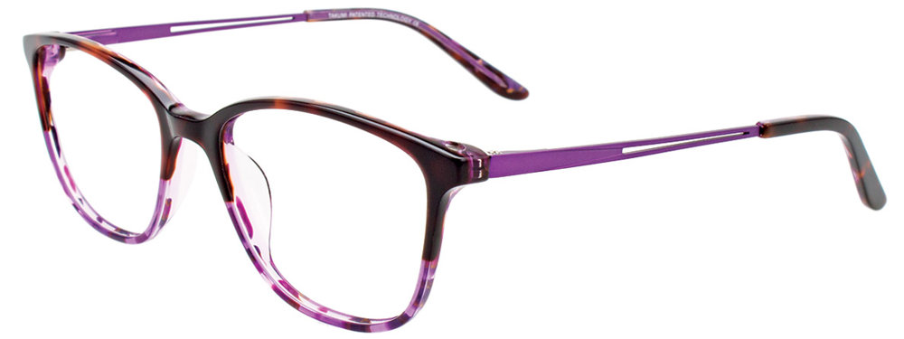 TAKUMI TK1170 Eyeglasses 080 Purple Marbled & Demi Amber 52mm