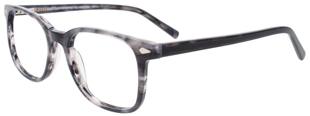 EASY3CLIP EC653 Eyeglasses 020 Marbled Grey 51mm