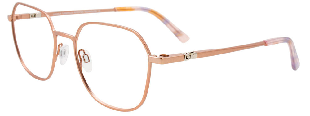EASYCLIP EC626 Eyeglasses 030 Satin Pink Gold 51mm