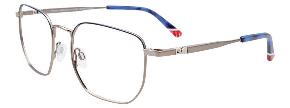TAKUMI TK1240 Eyeglasses 050 Steel & Blue Tortoise 51mm