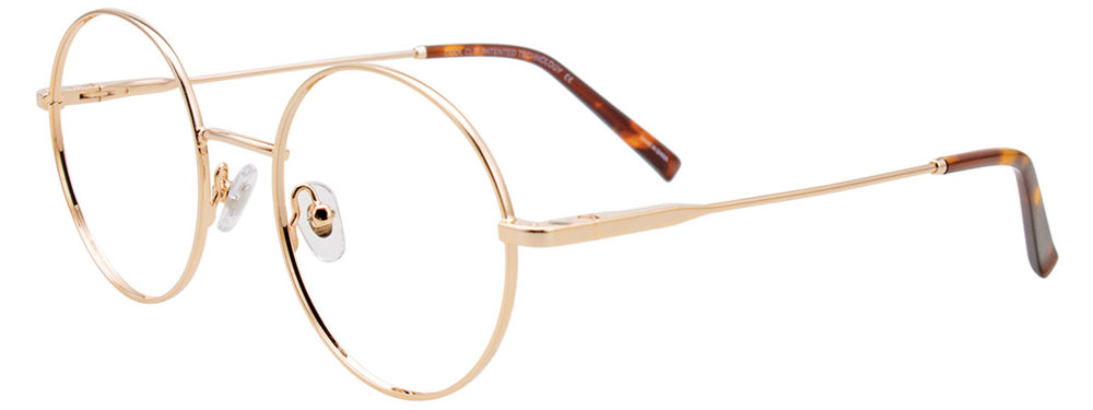 COOLCLIP CC850 Eyeglasses 010 Soft Gold 50mm