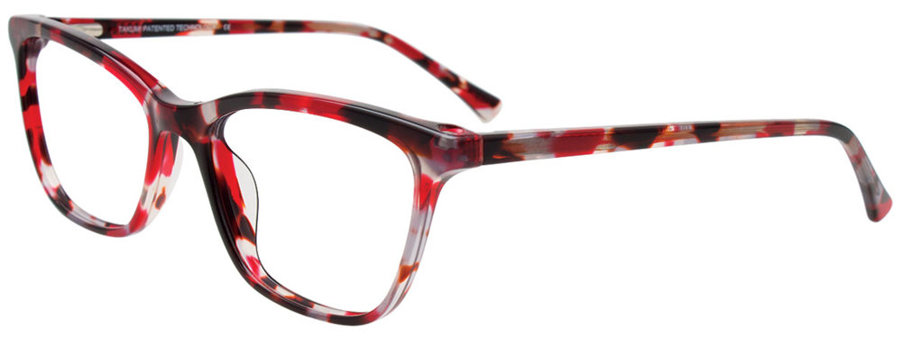 TAKUMI TK1274 Eyeglasses 030 Transparent Red Tortoise 52mm
