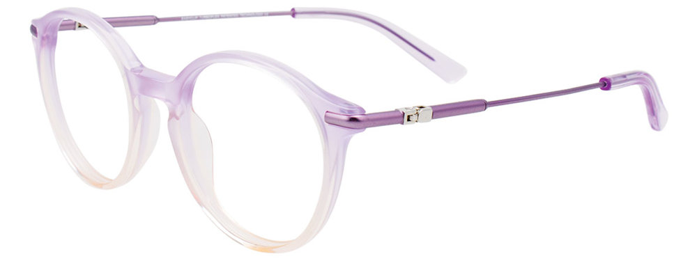 EASYCLIP EC640 Eyeglasses 080 Lilac to Pink Sat Purple 45mm