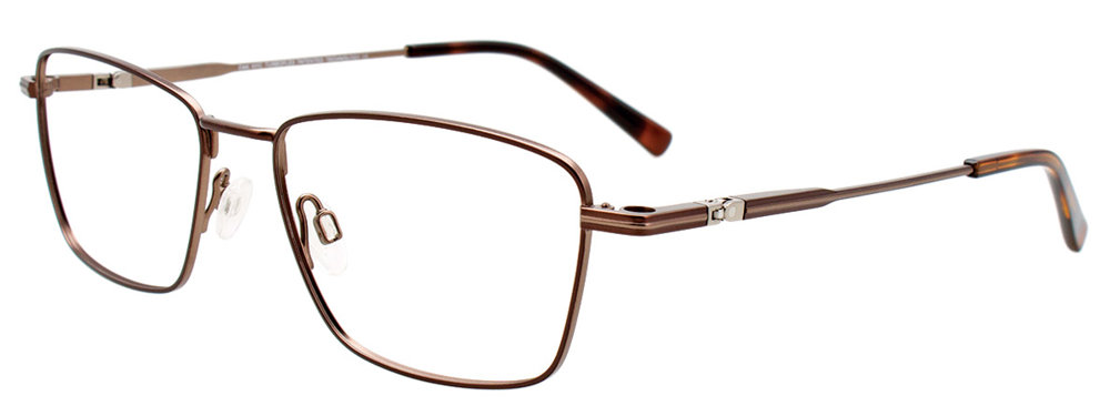 OAK NYC O3010 Eyeglasses 010 Matt Dark Brown & Matt Brown 55mm