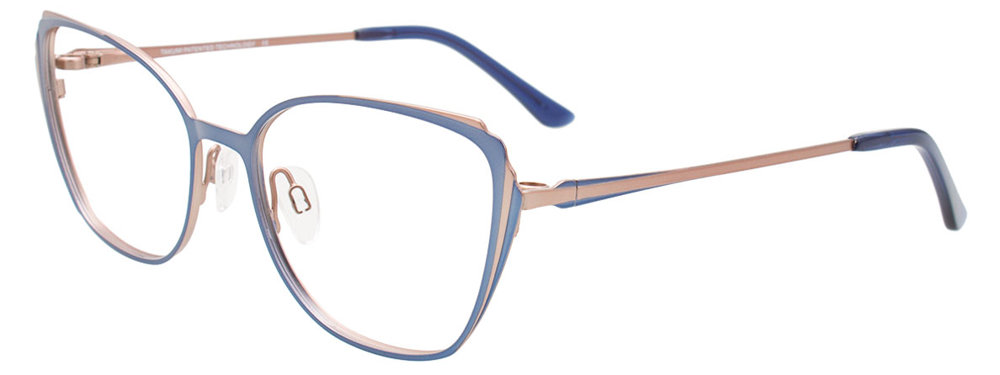 TAKUMI TK1210 Eyeglasses 050 Lt Blue & Beige 53mm