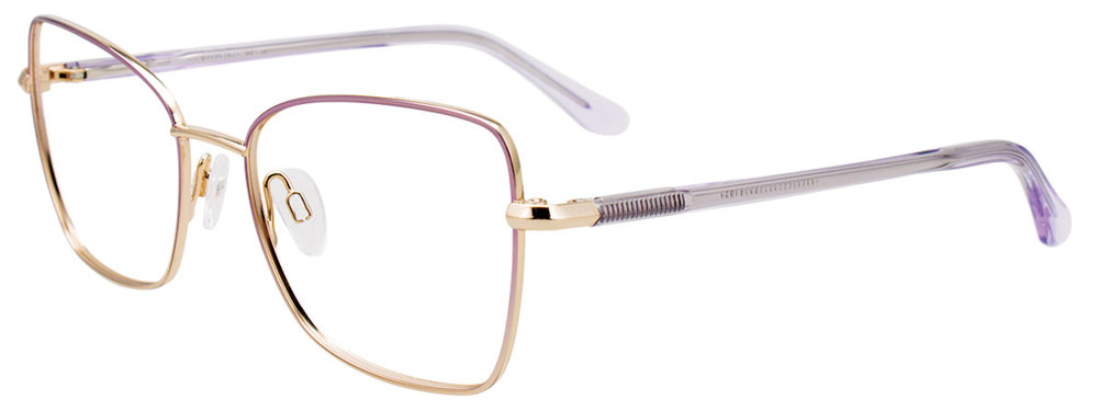 PARADOX P5083 Eyeglasses 080 Shiny Light Lilac & Soft Gold 53mm