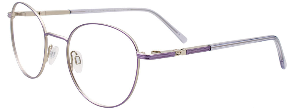 TAKUMI TK1221 Eyeglasses 080 Light Lilac & Steel 49mm