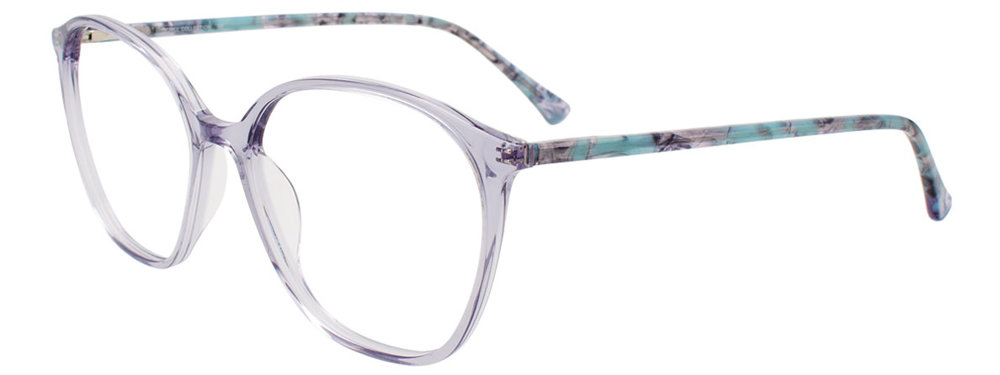 I CHILL C7050 Eyeglasses 080 Light Purple Light Teal & Purple 55mm