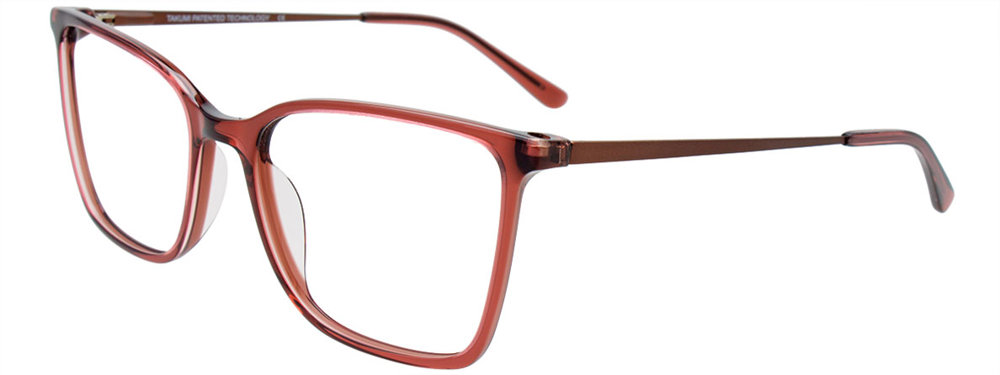 TAKUMI TK1271 Eyeglasses 010 Transparent Brown Copper 53mm