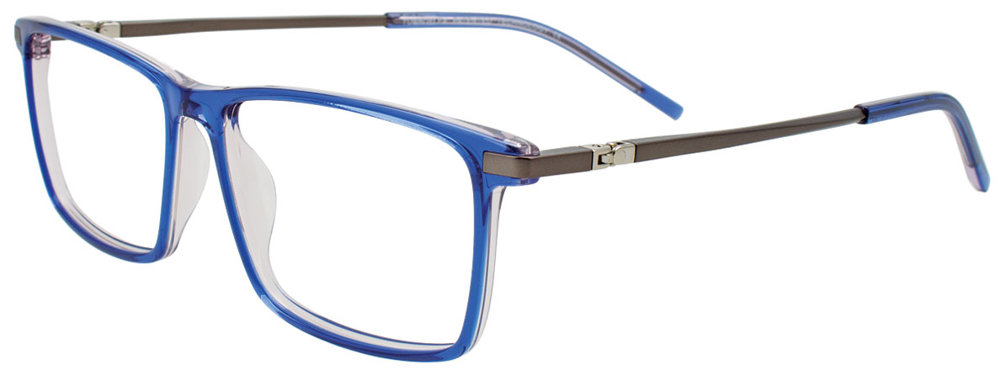 TURBOFLEX OPT. TX151 Eyeglasses 050 Bright Dark Blue 53mm