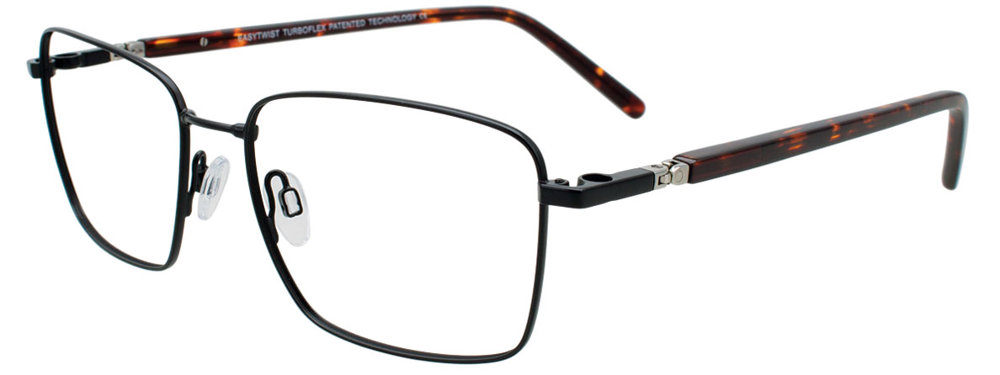 TWIST&CLIP CT286 Eyeglasses 090 Black 55mm