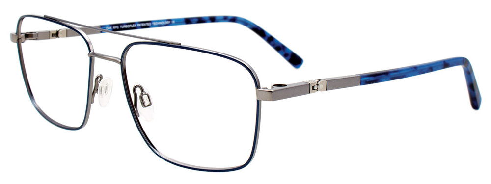 OAK NYC O3003 Eyeglasses 050 Matt Blue & Matt Grey 56mm
