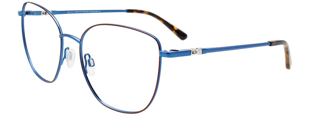 EASYCLIP EC643 Eyeglasses 030 Dark Red 54mm