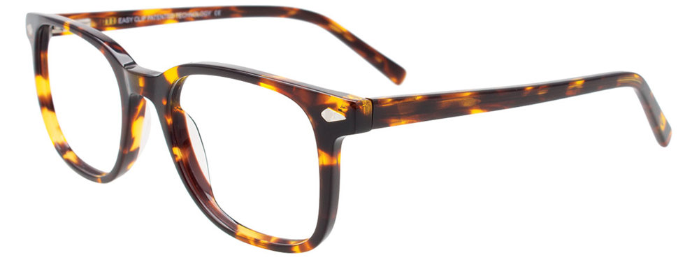 EASY3CLIP EC653 Eyeglasses 010 Tortoise 51mm