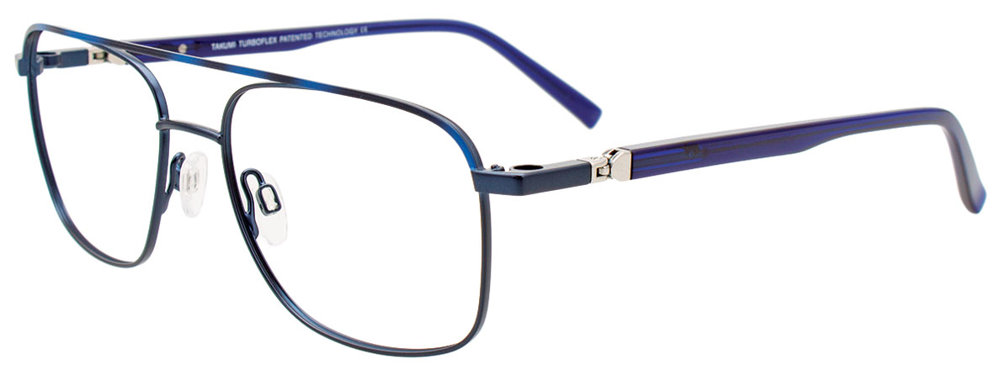 TAKUMI TK1215 Eyeglasses 050 Blue & Blue Tortoise 53mm