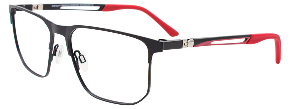 EASYCLIP EC644 Eyeglasses 090 Black 54mm