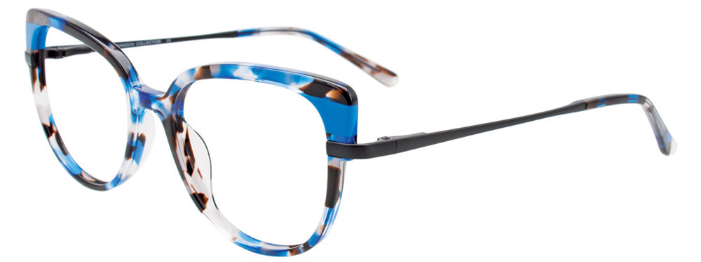 PARADOX P5077 Eyeglasses 050 Demi Blue & Blue 52mm