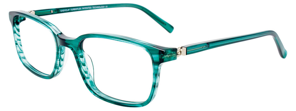 EASYCLIP EC569 Eyeglasses 060 Green Marbled 50mm