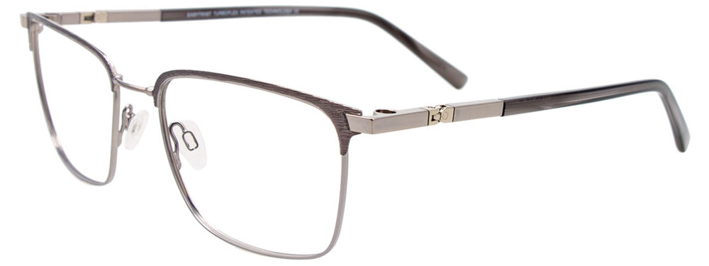TWIST&CLIP CT277 Eyeglasses 020 Grey & Steel 55mm