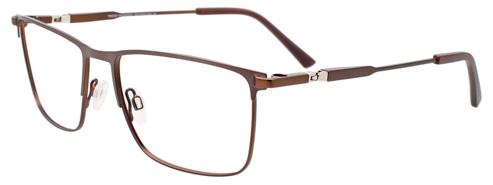 TAKUMI TK1217 Eyeglasses 010 Dark Steel & Brown 55mm
