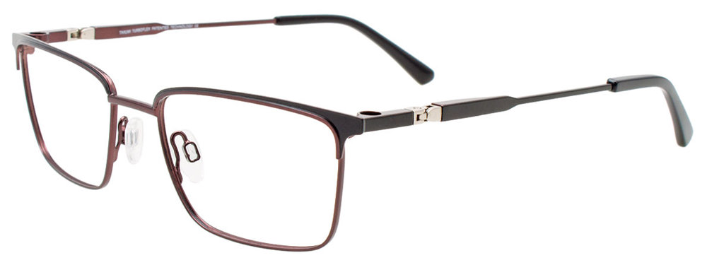 TAKUMI TK1247 Eyeglasses 090 Burgundy & Black 49mm