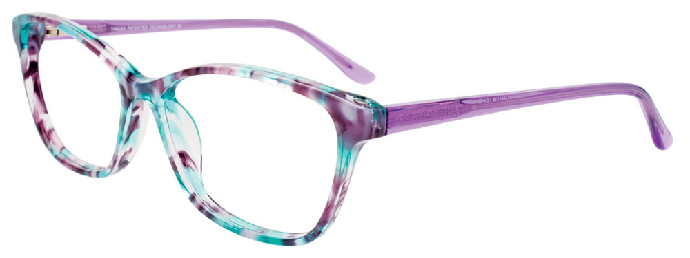 TAKUMI TK1162 Eyeglasses 080 Purple & Teal 55mm