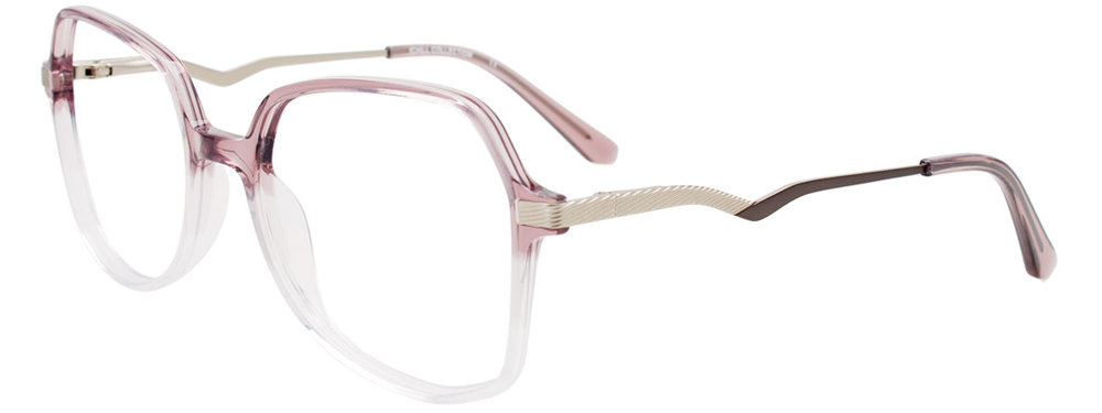 I CHILL C7053 Eyeglasses 080 Grad Tr Plum & Crystal Steel 51mm
