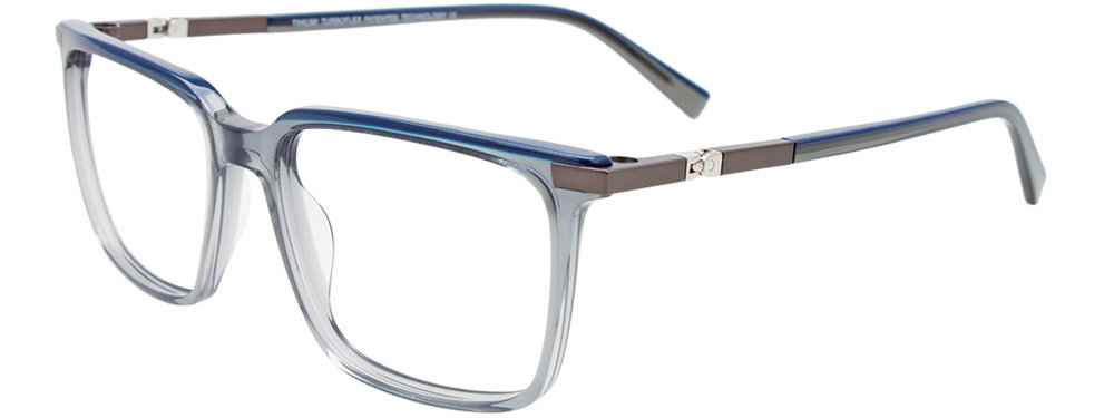 TAKUMI TK1231 Eyeglasses 020 Crystal Grey & Blue 53mm