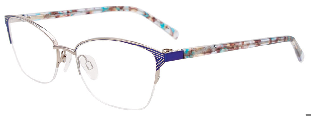 TAKUMI TK1258 Eyeglasses 050 Silver & Blue 53mm
