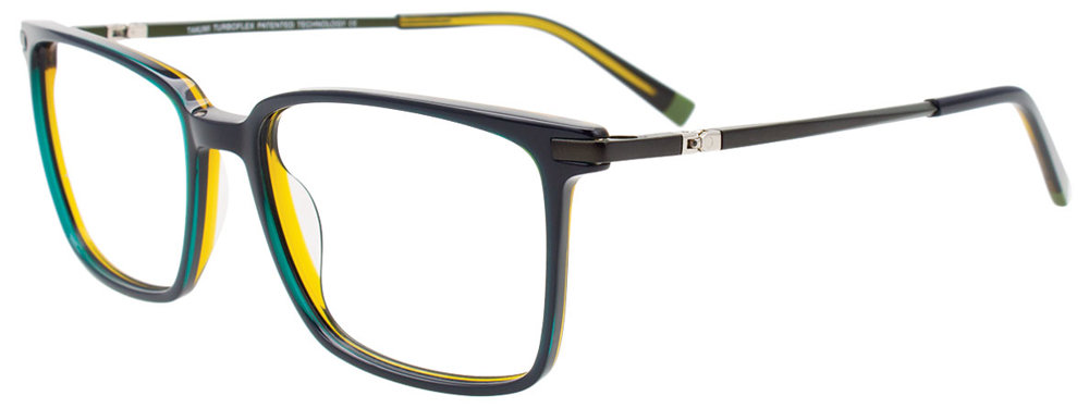 TAKUMI TK1206 Eyeglasses 060 Dark Green & Khaki 55mm