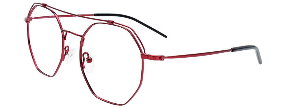 I CHILL C7044 Eyeglasses 030 Shiny Red 52mm