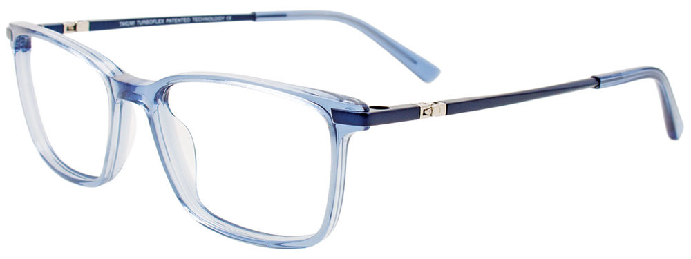 TAKUMI TK1208 Eyeglasses 050 Transparent Blue Blue 51mm