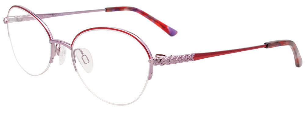 EASYCLIP EC660 Eyeglasses 030 Lilac & Red 51mm