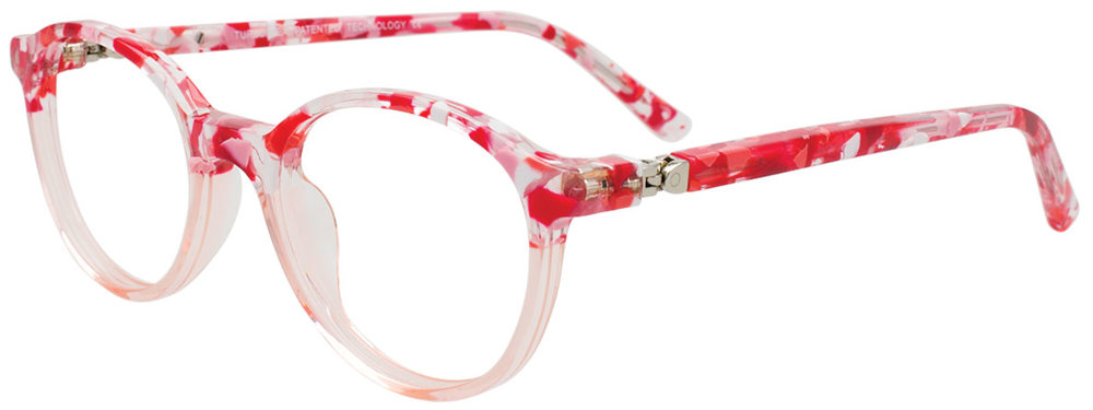 EASYCLIP EC692 Eyeglasses 030 Pink & Multicolor 43mm