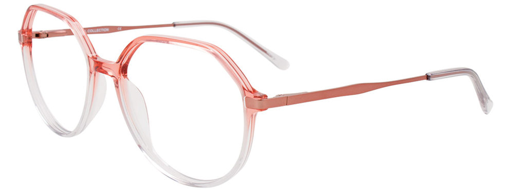 I CHILL C7051 Eyeglasses 030 Grad Tr Rose & Cr Sat Rose 55mm