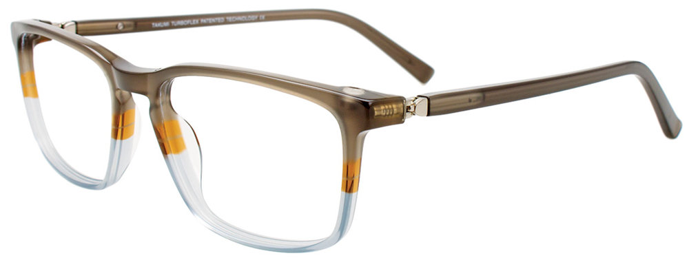 TAKUMI TK1179 Eyeglasses 020 Grey & Light Brown & Crystal Blue 54mm
