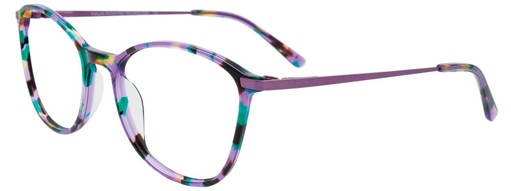 TAKUMI TK1267 Eyeglasses 080 Purple Mix Design 52mm