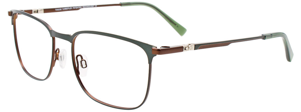 TAKUMI TK1238 Eyeglasses 060 Green & Copper 52mm