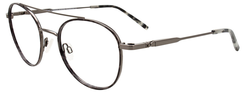 TAKUMI TK1173 Eyeglasses 020 Shiny Demi Grey & Shiny Dark Grey 51mm