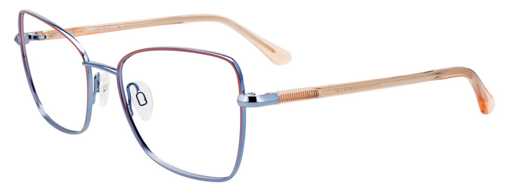 PARADOX P5083 Eyeglasses 050 Shiny Light Strawberry & Blue 53mm