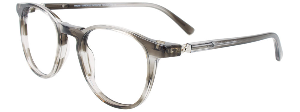 TAKUMI TK1248 Eyeglasses 020 Transparent Marbled Grey 47mm