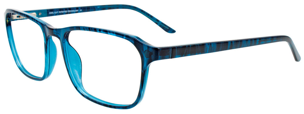 COOLCLIP CC849 Eyeglasses 050 Marbled Blue 55mm