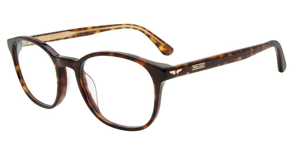 POLICE OPTICAL VPLD04 Eyeglasses TORTOISE-0722 51mm